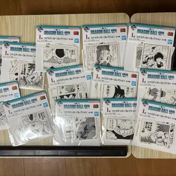 드래곤볼 제일복권 40th ~그~ I상 시계 부품 스티커 컴프