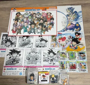 드래곤볼 40주년 1번 복권 세트 판매