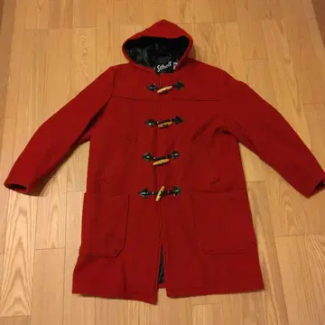 SCHOTT 더플 코트 레어 색상 빨간색 계열 사이즈 36 USA 제조