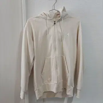 헬리한센 후드티 화이트