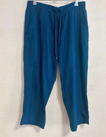 다크 블루 이지 팬츠 허리밴딩