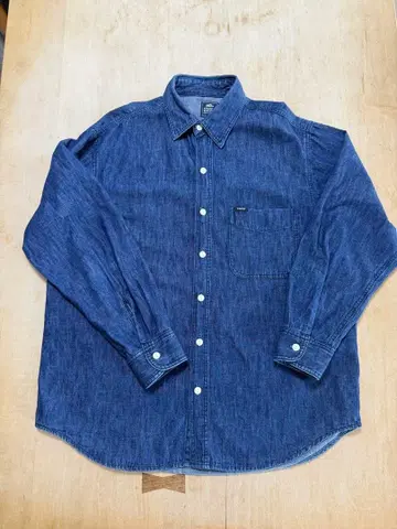 KRIFF MAYER 인디고 염색 3800 (다크 블루 데님 셔츠)