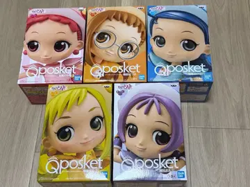 오쟈마녀 도레미 Qposket 5종 세트 미개봉 새상품
