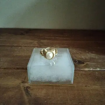 츠모리치사토 고양이 반지 골드