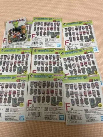 드래곤볼 아크릴 스탠드 9개 세트