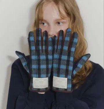 이뎀 브리티시 체크 글러브