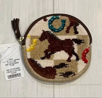 새상품 미사용 페이러 프린트 호스 서클 파우치