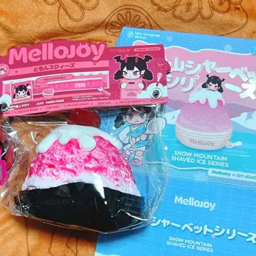 mellojoy 스퀴즈 설산 샤베트 해피 체리