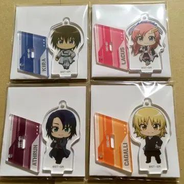 건담 SEED FREEDOM 트레이딩 미니 캐릭터 아크릴 스탠드