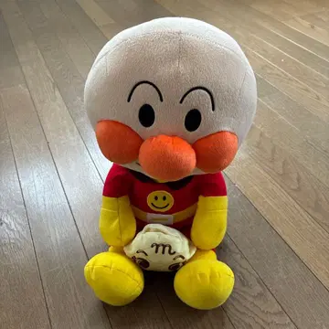 [ 새상품급 ] 호빵맨 봉제 인형 약 30cm