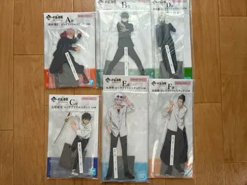 주술회전 제일복권 5th anniversary A~F상 컴플리트 세트