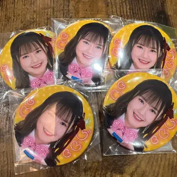 모바가챠 요코야마 레이나 캔뱃지 5개