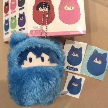 컬러풀 피치 나오키리  키링 마스코트