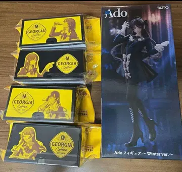 미개봉 새상품 Ado 피규어 스마트폰 스탠드&스피커 전 4종 세트