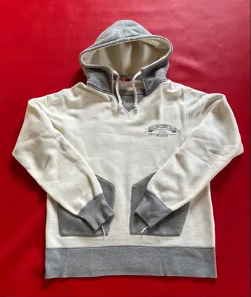 USED STUDIO D'ARTISAN 후드 부착 후드티 M 바이컬러