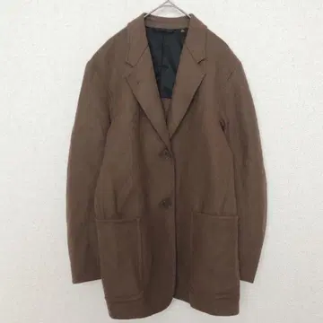 유니클로 유|울 블렌드 자켓 [ S ] 브라운 정장 자켓 가을/겨울