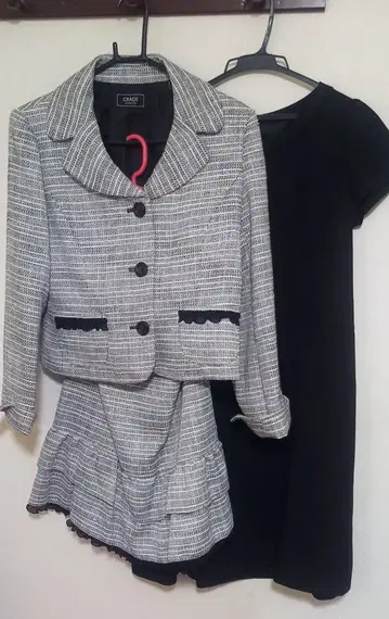 GRADE 도쿄 스타일 트위드 수트 3세트 15호