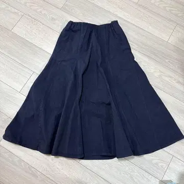 Plantation 플레어 스커트 네이비