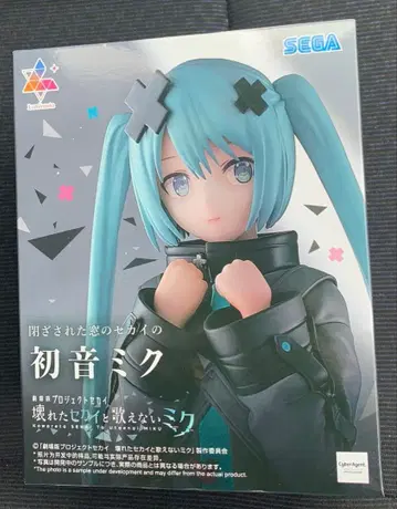 닫혀버린 창의 세카이 하츠네 미쿠 피규어