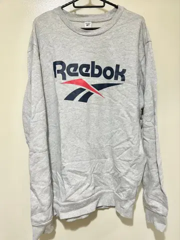 Reebok 그레이 로고 트레이닝복