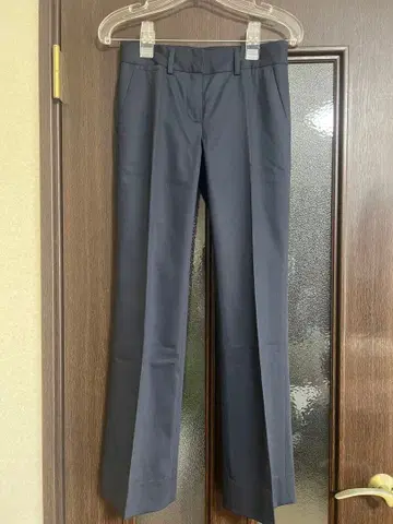 새상품 띠어리 팬츠 x0 네이비