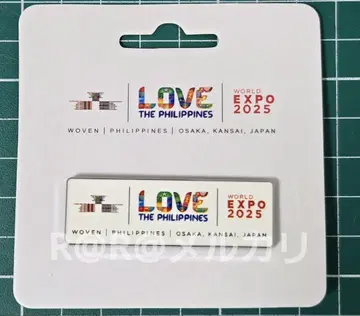 만박 EXPO2025 필리핀관 핀 배지 필리핀 파빌리온