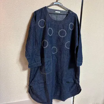 드럭스토어 drug store's 데님 원피스