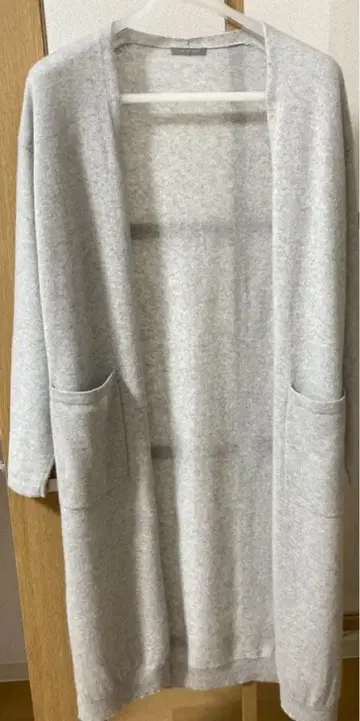 띠어리 루스 캐시미어 100% 롱 가디건