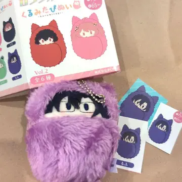 컬러풀 피치 모후 싸개 타피 봉제 인형 키링 마스코트 봉제 인형