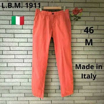 [ L.B.M. 1911 ] 새상품급 팬츠 골프 오렌지 46 M