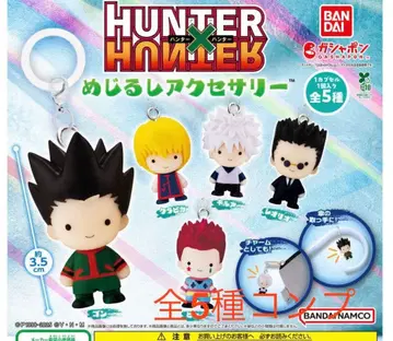 HUNTER x HUNTER 메지루시 액세서리 전 5종 컴프 세트