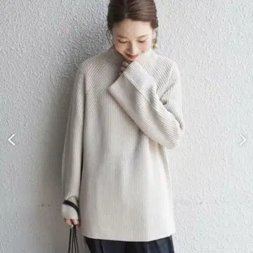 BATONER 바토너 시그니처 보틀넥 니트