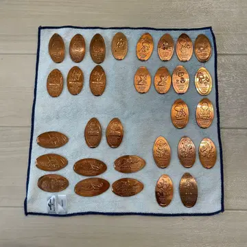 유니버셜 스튜디오 USJ 수베니어 메달 프레스 메달 컬렉션