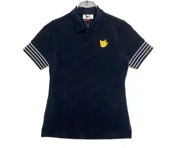 새상품 WAAC 올 패턴 로고 패치 피케 셔츠 072312057-0085