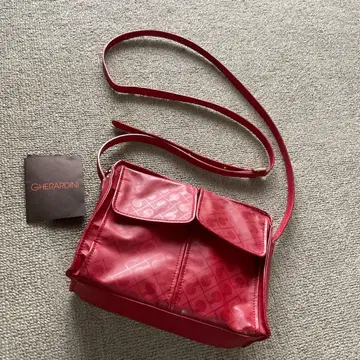 게라르디니 빨간색 사선 숄더