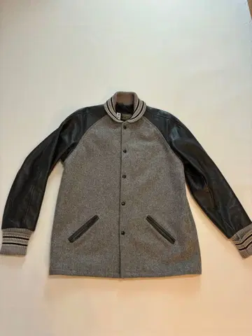 SKOOKUM 스쿠컴 울&가죽 파라오 자켓 36 S~M