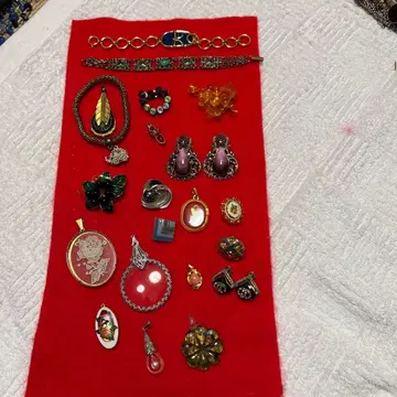 빈티지 주얼리 세트 멀티컬러