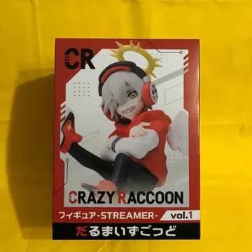Crazy Raccoon 피규어 STREAMER 달마God