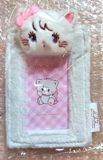 mikko 무스 봉제 인형 부착 카드 홀더
