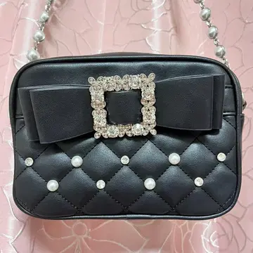 노에미 NOEMIE 아가씨 비쥬 리본 숄더백