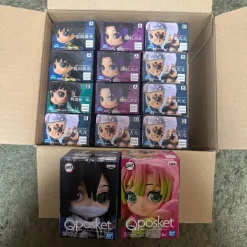 귀멸의 칼날 Qposket petit 피규어 세트