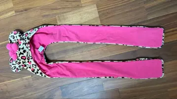 디즈니 머플러 캡 미니 레오파드 무늬