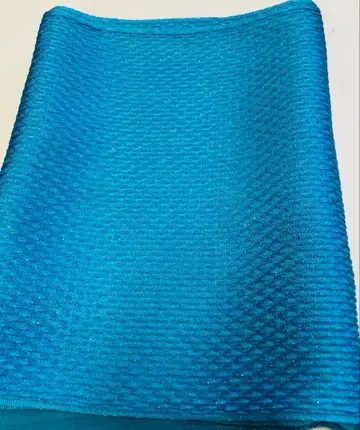 순수 실크 부클레 직조 은사 띠 장식 천