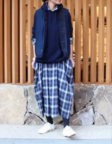 45r 45rpm 인디고 트윌 이중직 DRESS