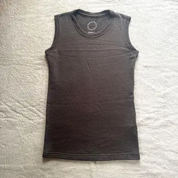 야마토미치 메리노 탱크탑 슬리브리스 이너