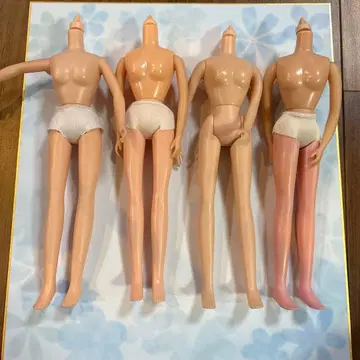 바디 4점 중고 일반 바디 리카짱 옷 갈아입히기 인형 부품