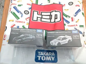 한정판 레어 토미카 재팬 모빌리티 쇼 닛산 GT-R 2대