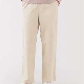 무인양품 스트레치 코듀로이 이지 스트레이트 팬츠