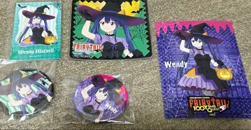 페어리 테일 웬디 캔뱃지 프린세스 카페 할로윈 전종