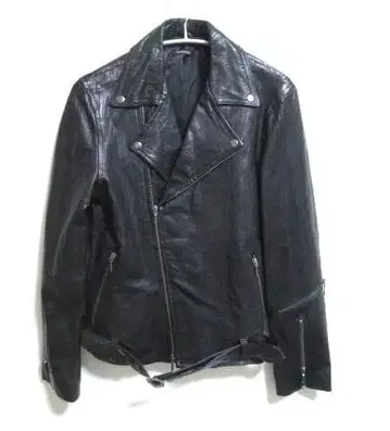 SCHAFFEN 샤펜 시어링 가죽 라이더 자켓